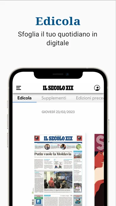 Il Secolo XIX स्क्रीनशॉट